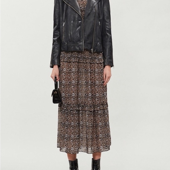 Topshop Real Leather Jacket - Picture 3 of 10